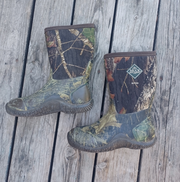 Th Muck Boot Rover Camo Boots 6 - Picture 1 of 4